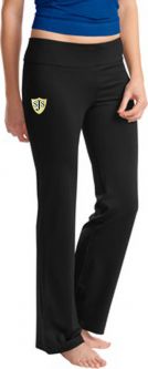Sport-Tek Ladies NRG Fitness Pant, Black